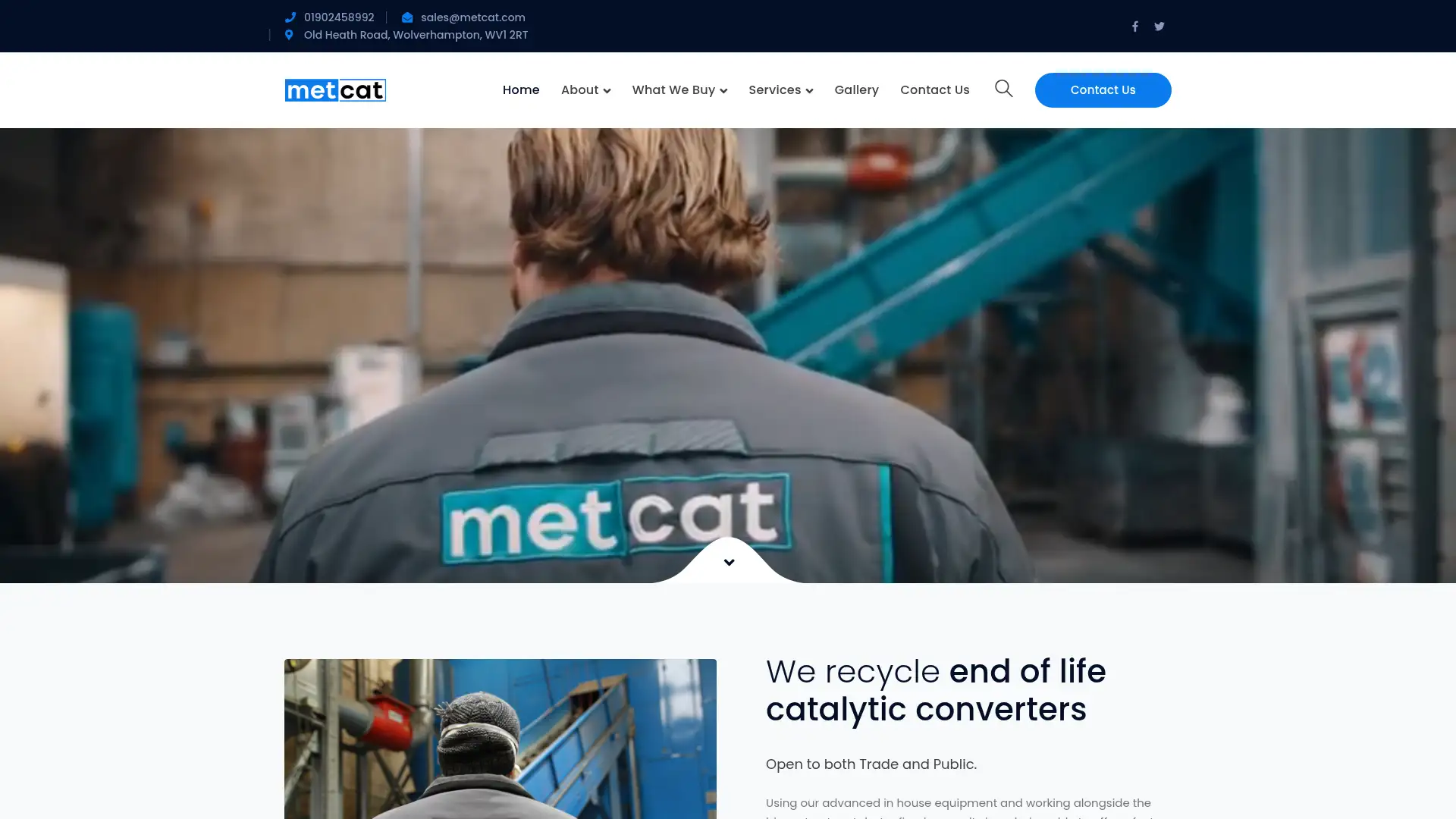 metcat.com screenshot