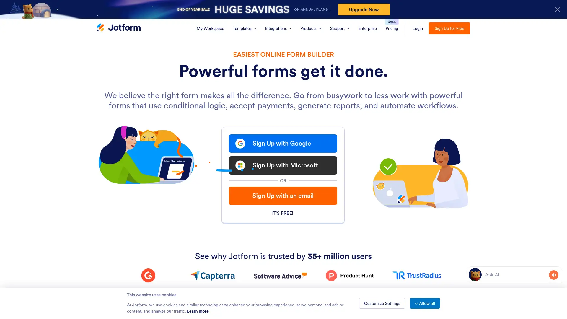 jotform.com screenshot