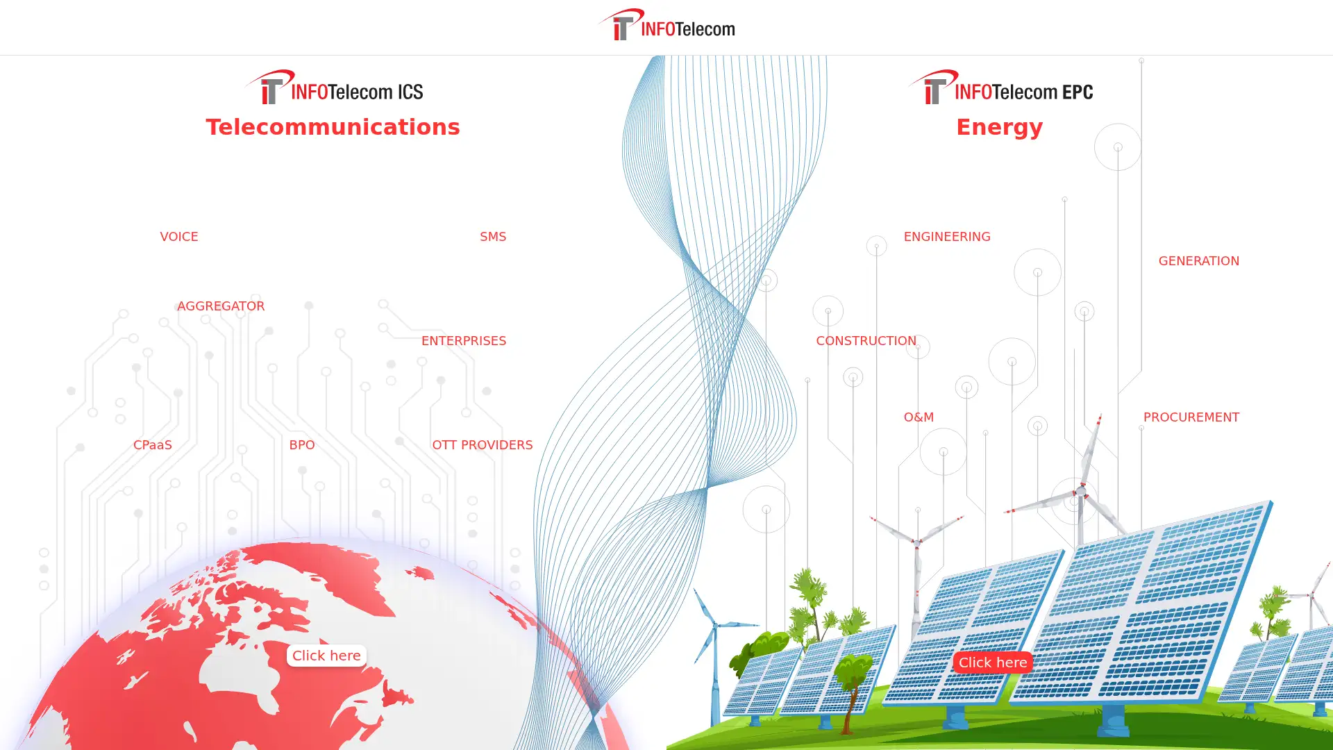 infotelecom.al screenshot