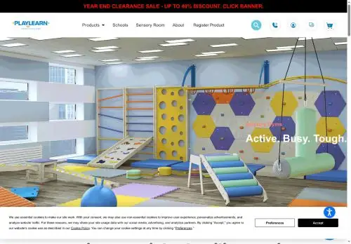 playlearn.com screenshot