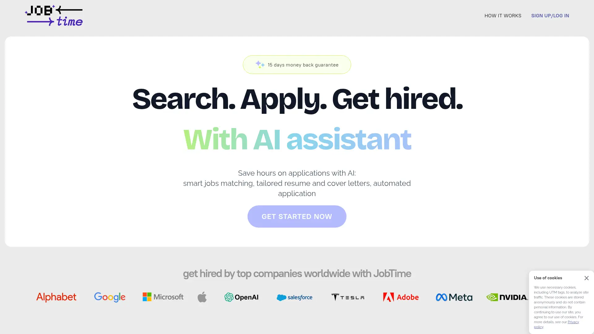 jobtime.ai screenshot