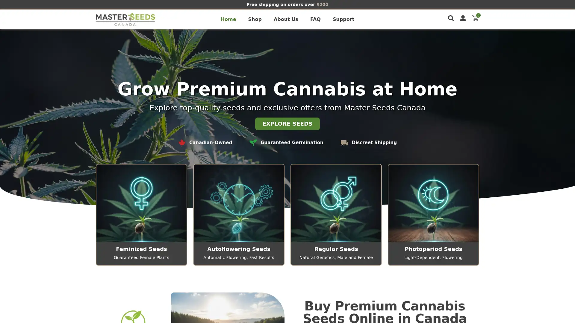 masterseeds.ca screenshot