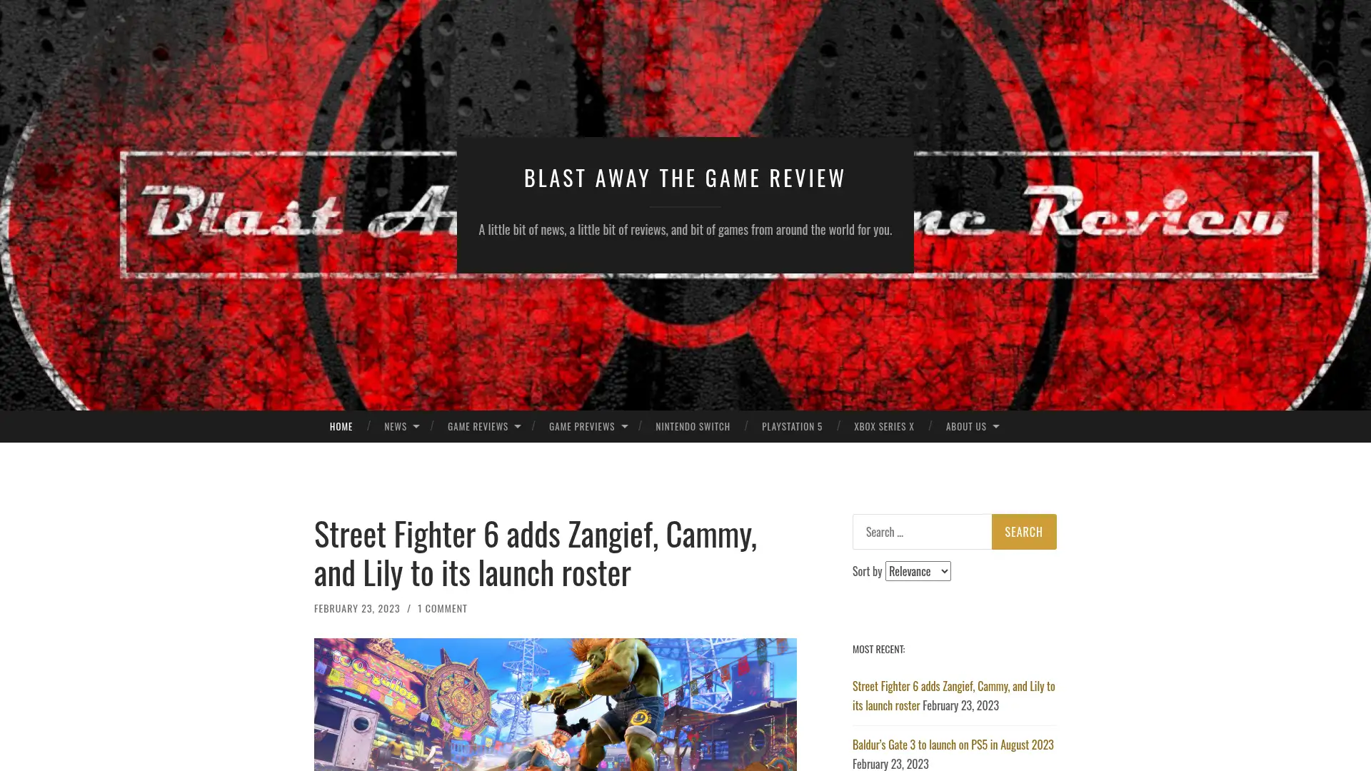 blastawaythegamereview.com screenshot