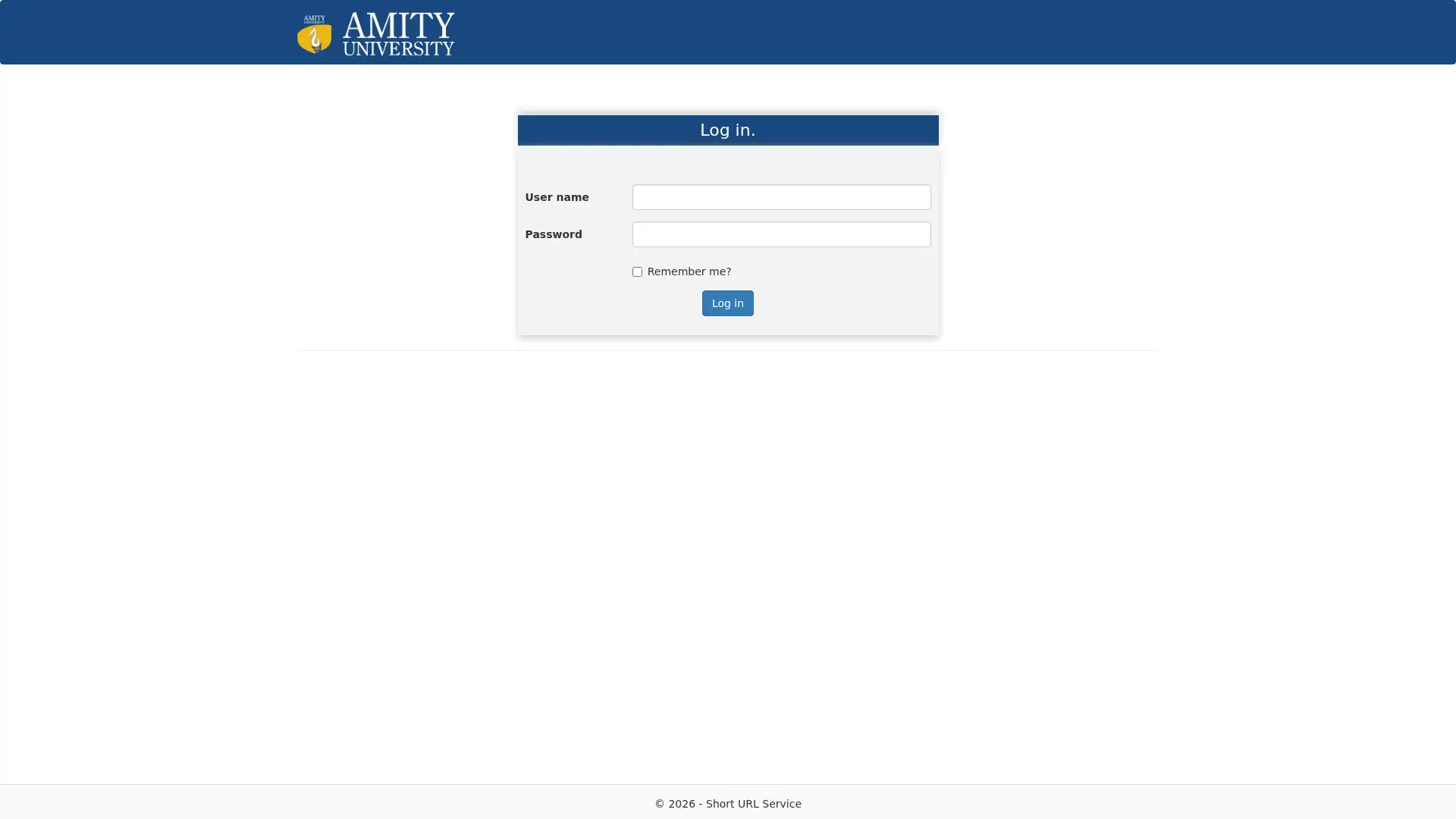 amity.in screenshot
