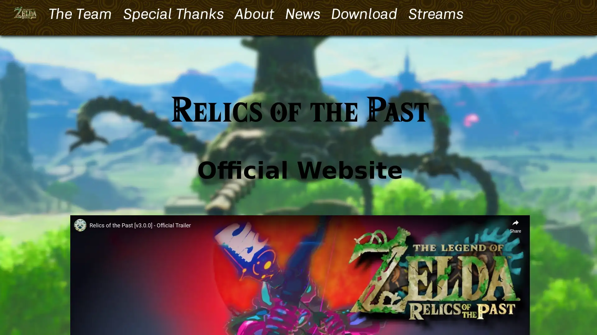 relicsofthepast.dev screenshot