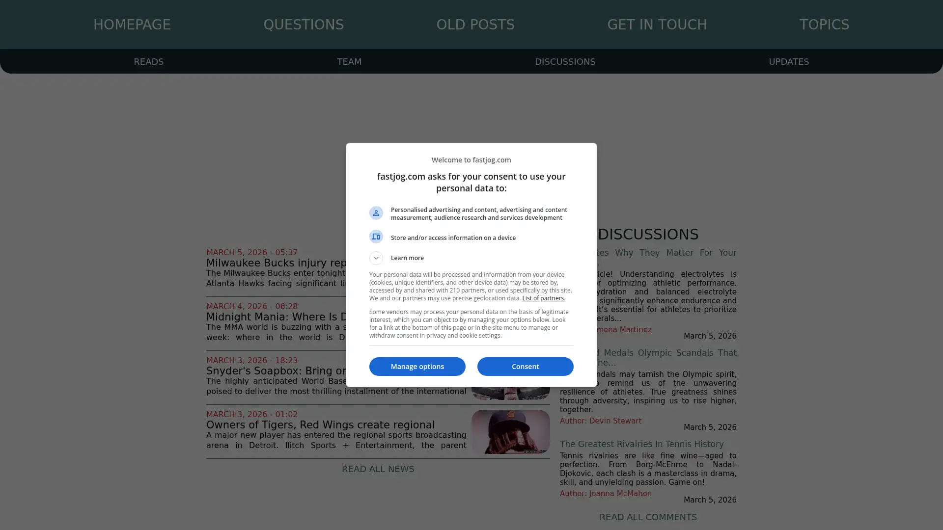 fastjog.com screenshot