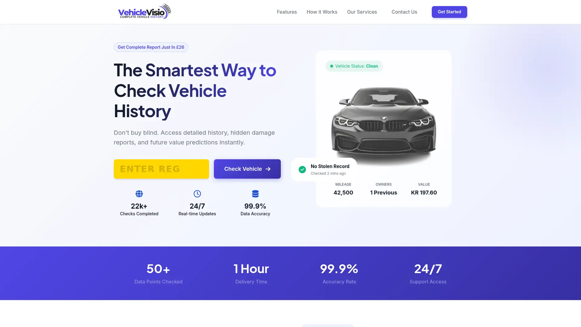 vehiclevisio.co.uk screenshot