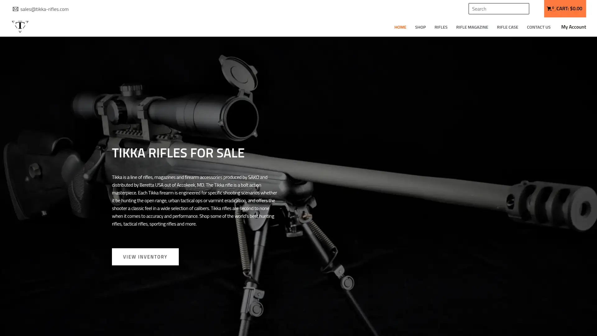 tikka-rifles.com screenshot