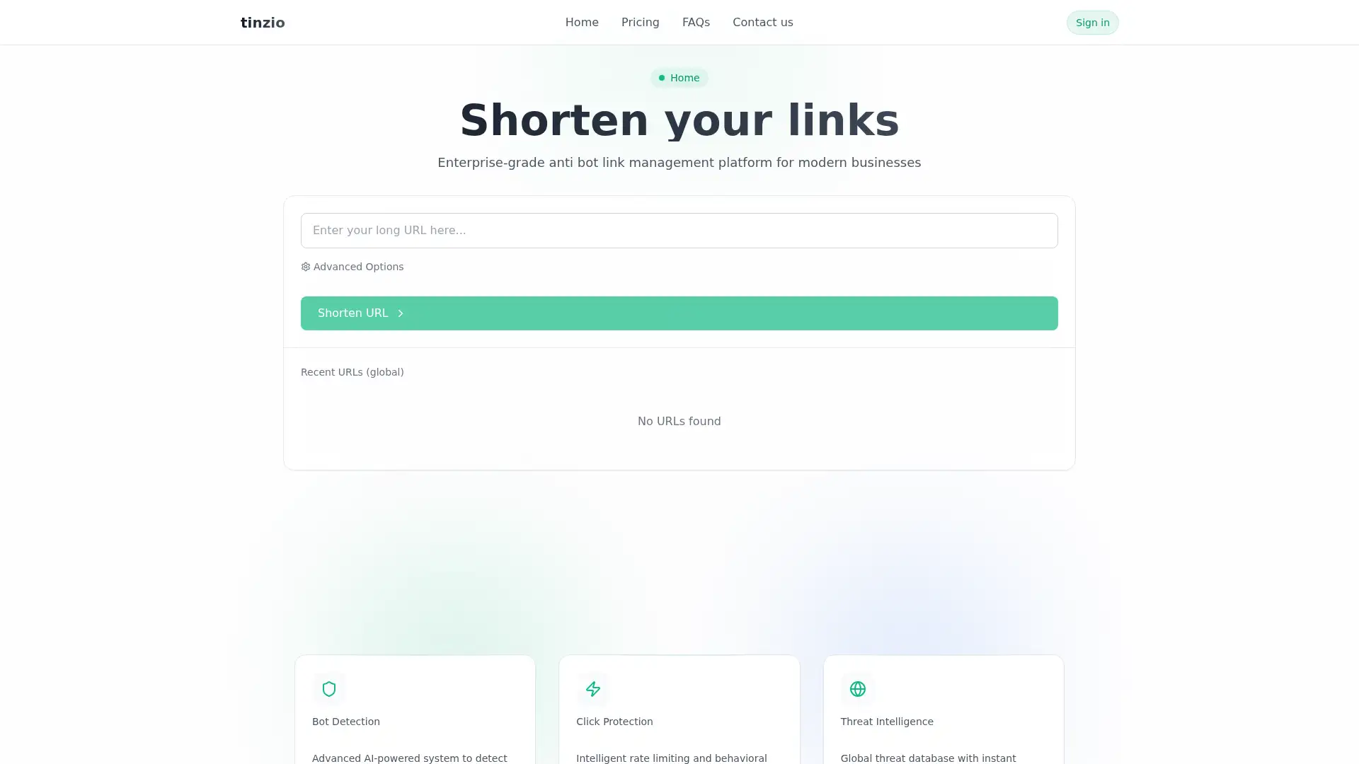 tinzio.net screenshot