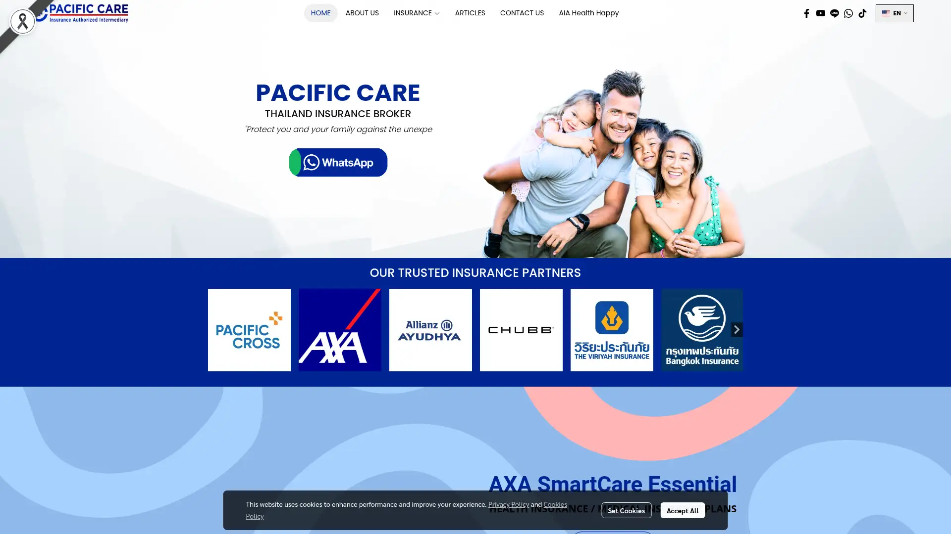 pcfcare.com screenshot