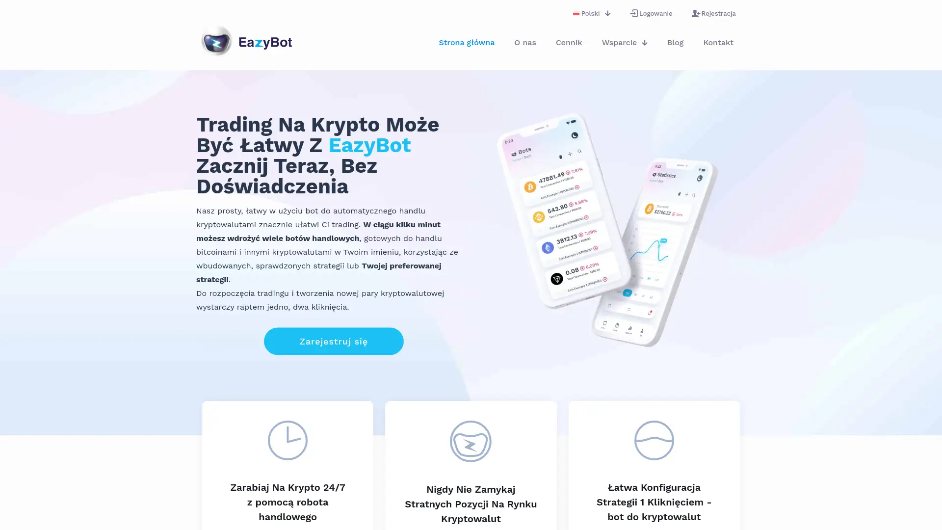 eazybot.pl screenshot