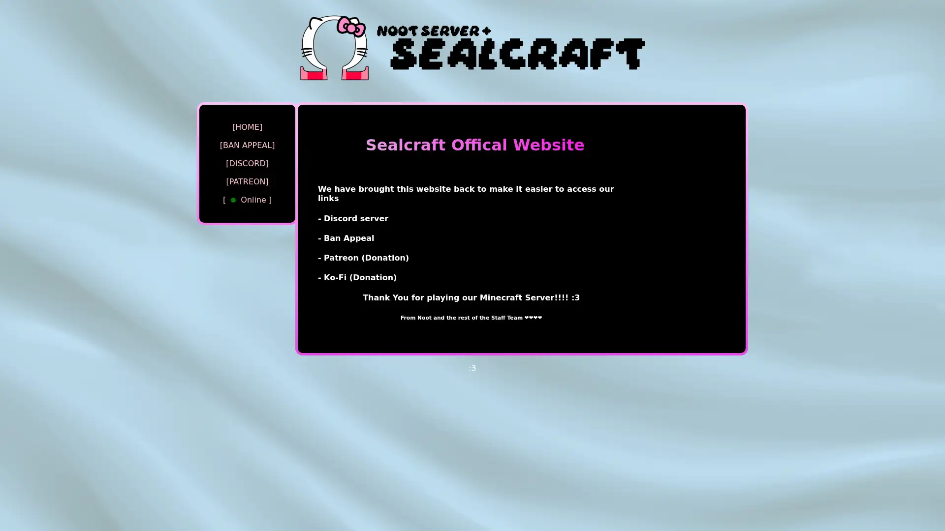 sealcentral.co screenshot