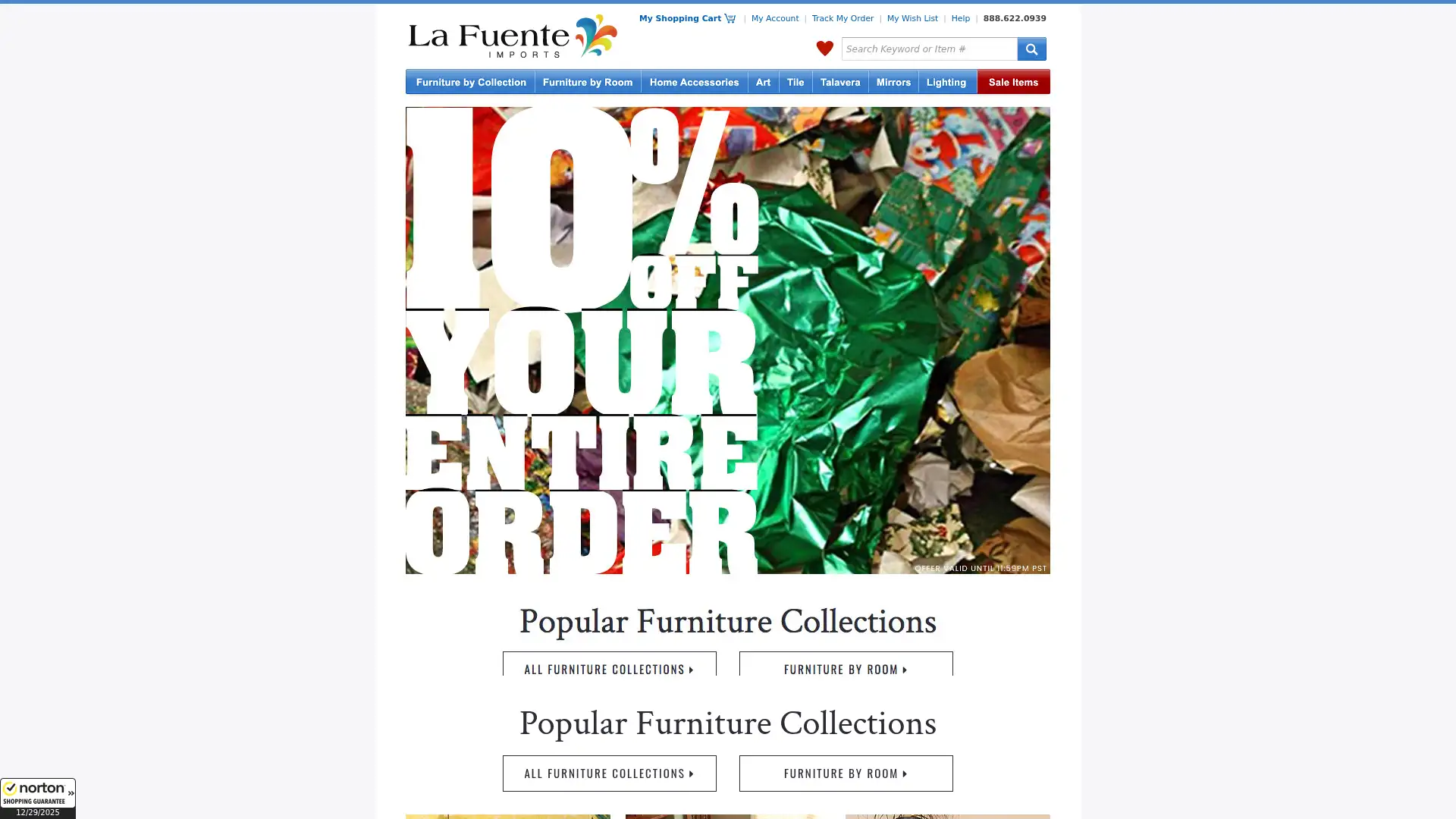 lafuente.com screenshot