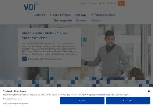 vdi-fortbildungen.de screenshot