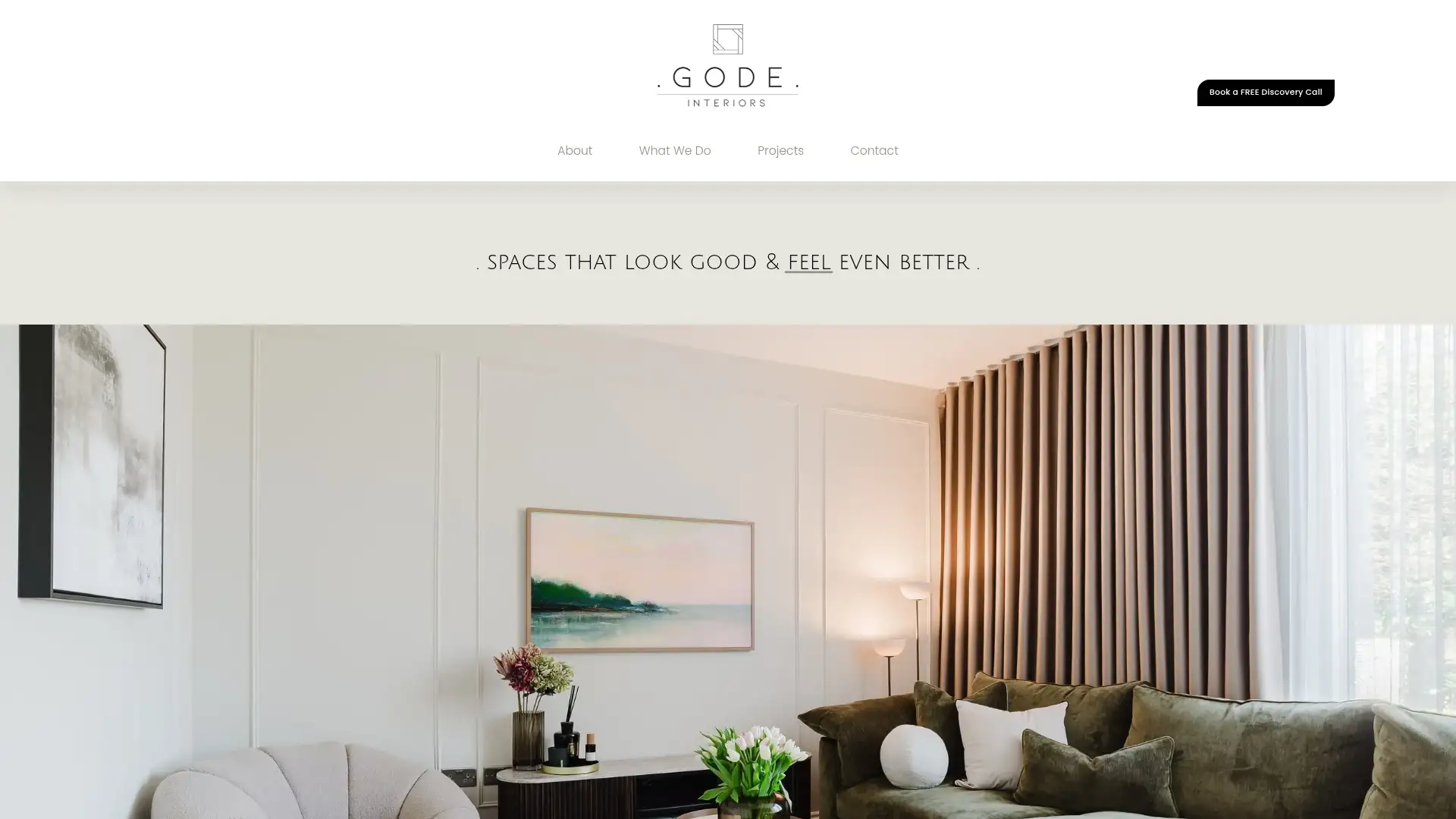 godeinteriors.co.uk screenshot