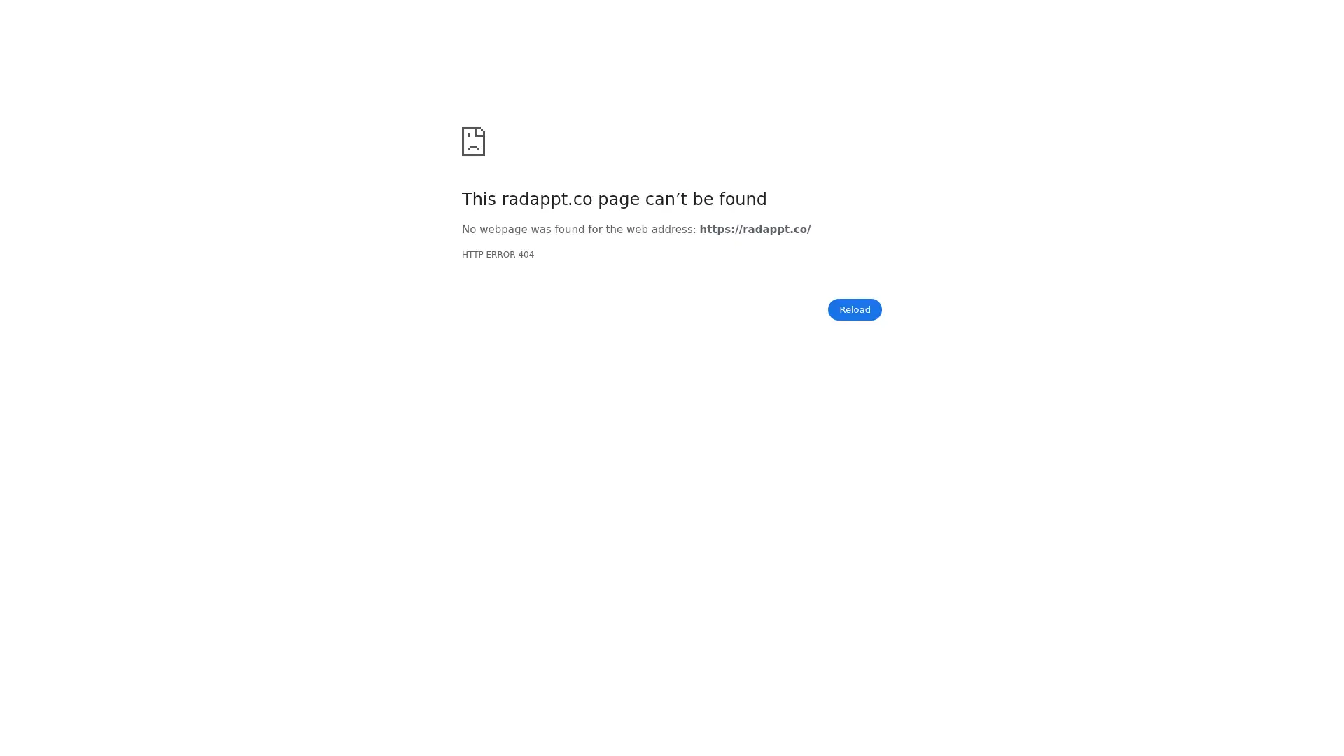 radappt.co screenshot