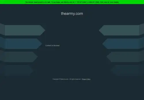 thearmy.com screenshot