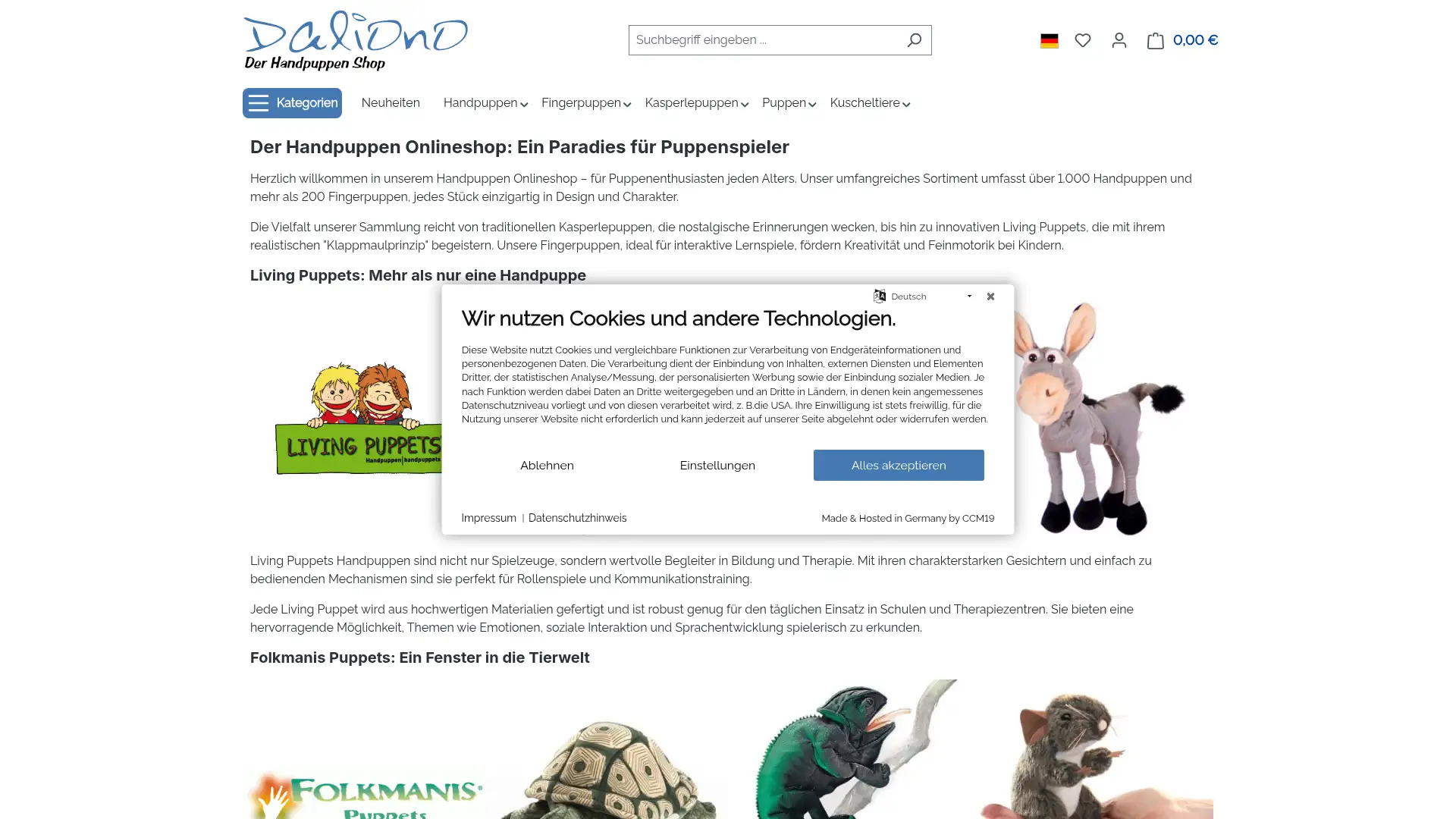 daliono.de screenshot