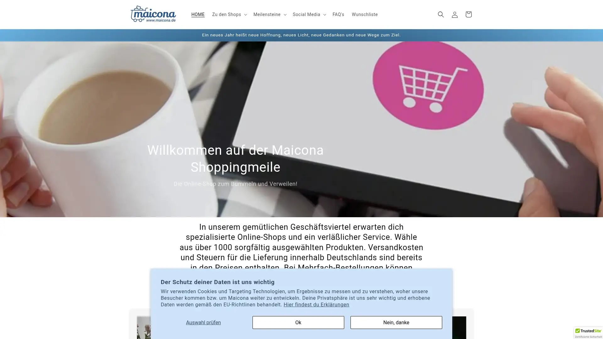 maicona.de screenshot