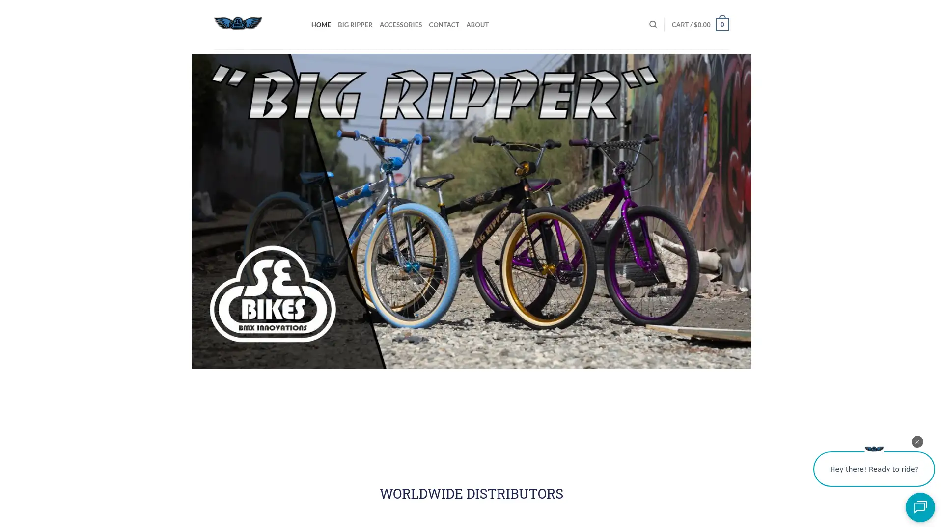bigripperbicycle.com screenshot