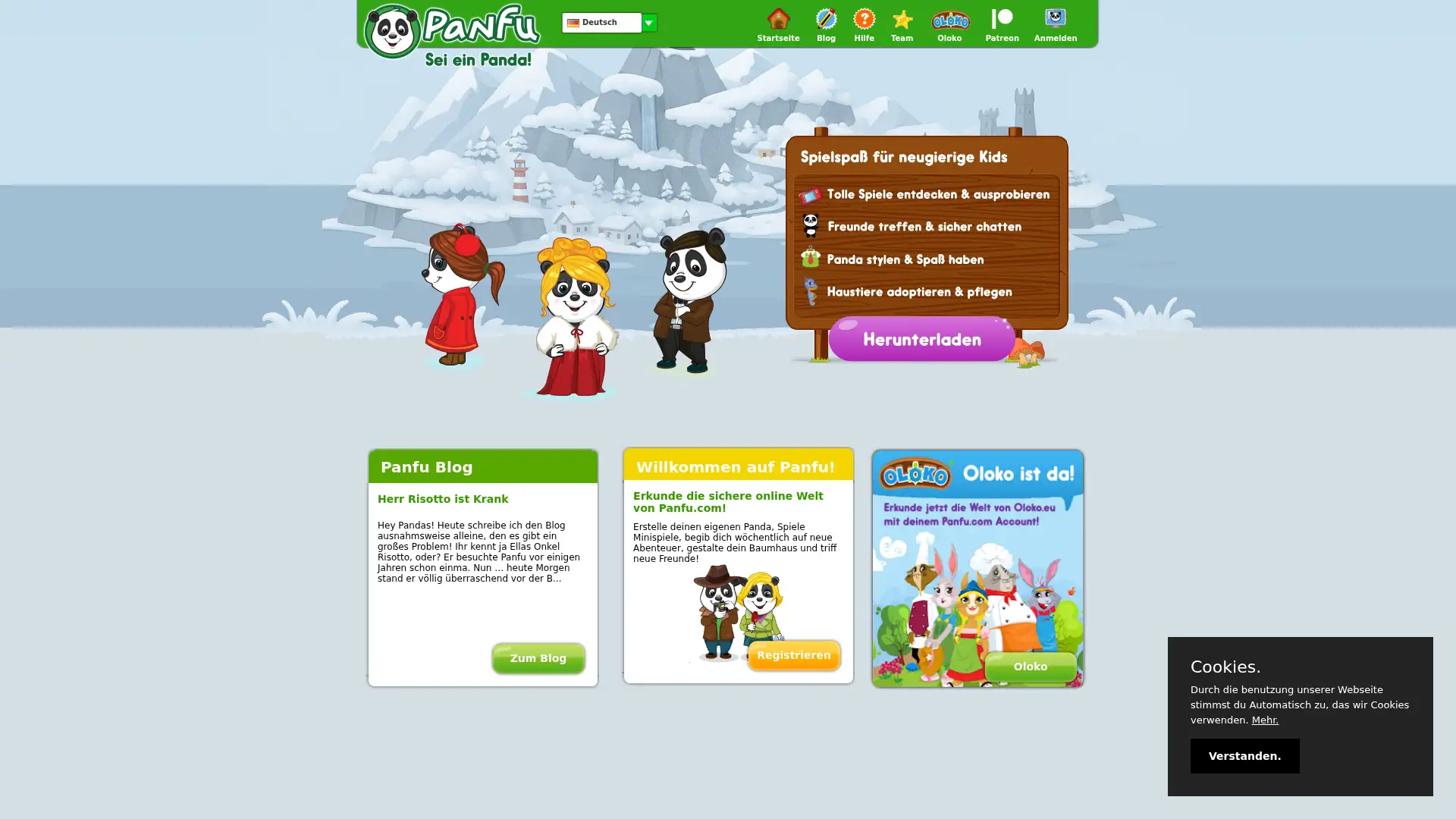 panfu.com screenshot
