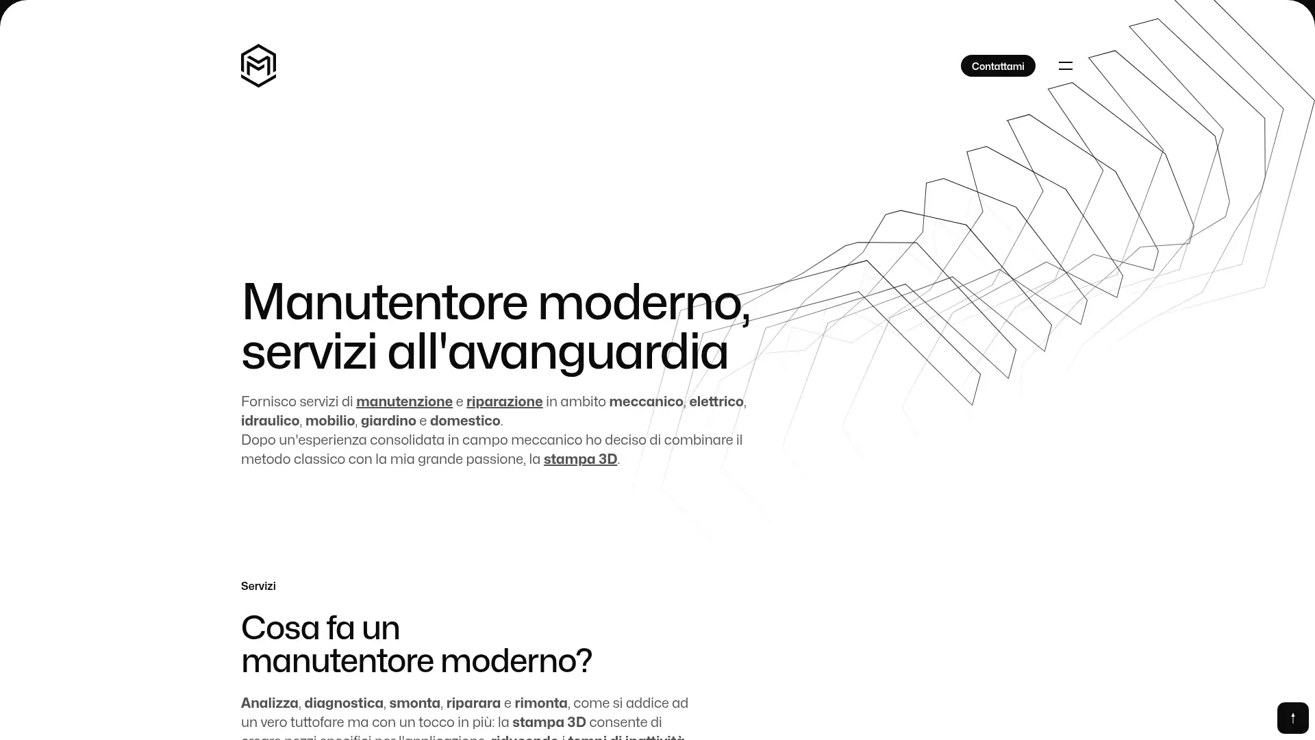 manutentoremoderno.it screenshot