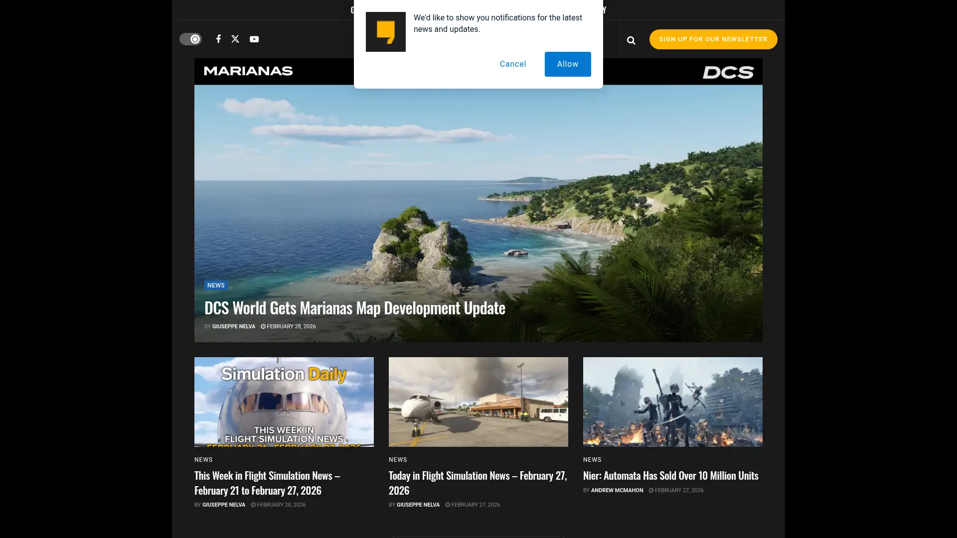 simulationdaily.com screenshot