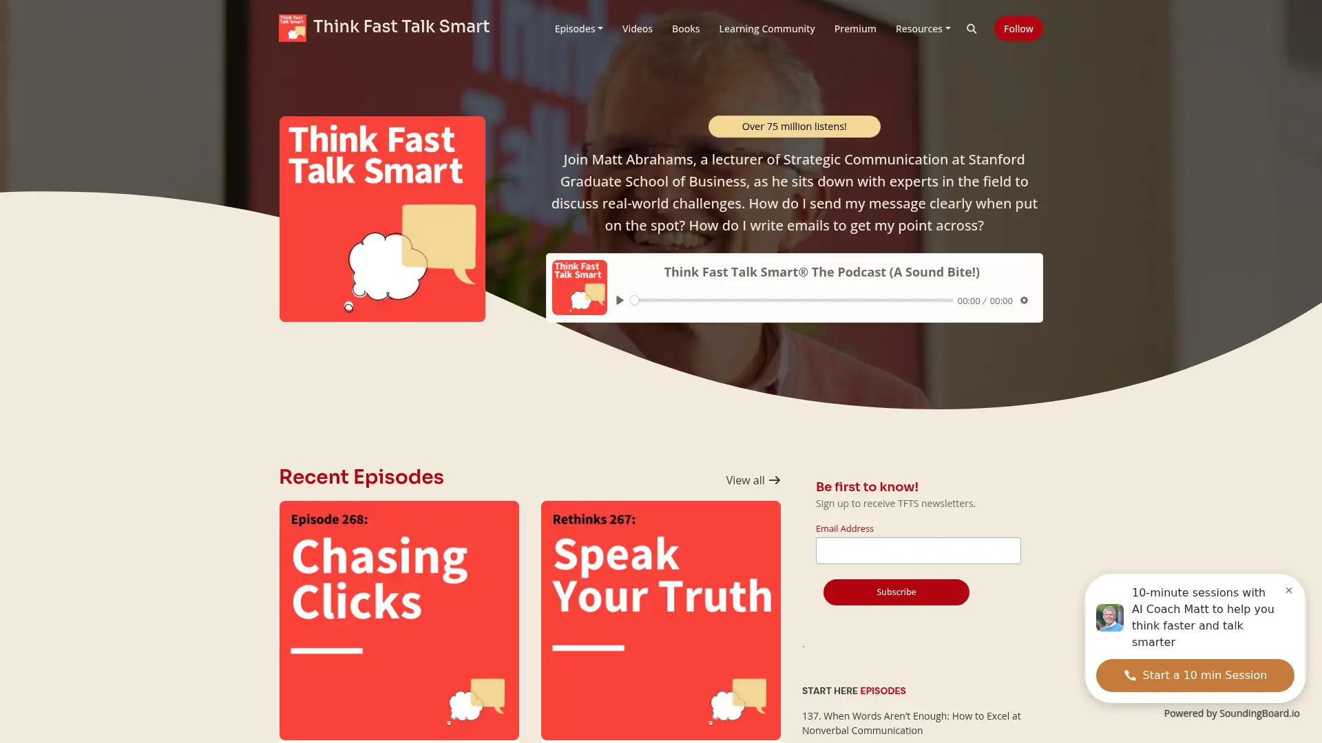 fastersmarter.io screenshot