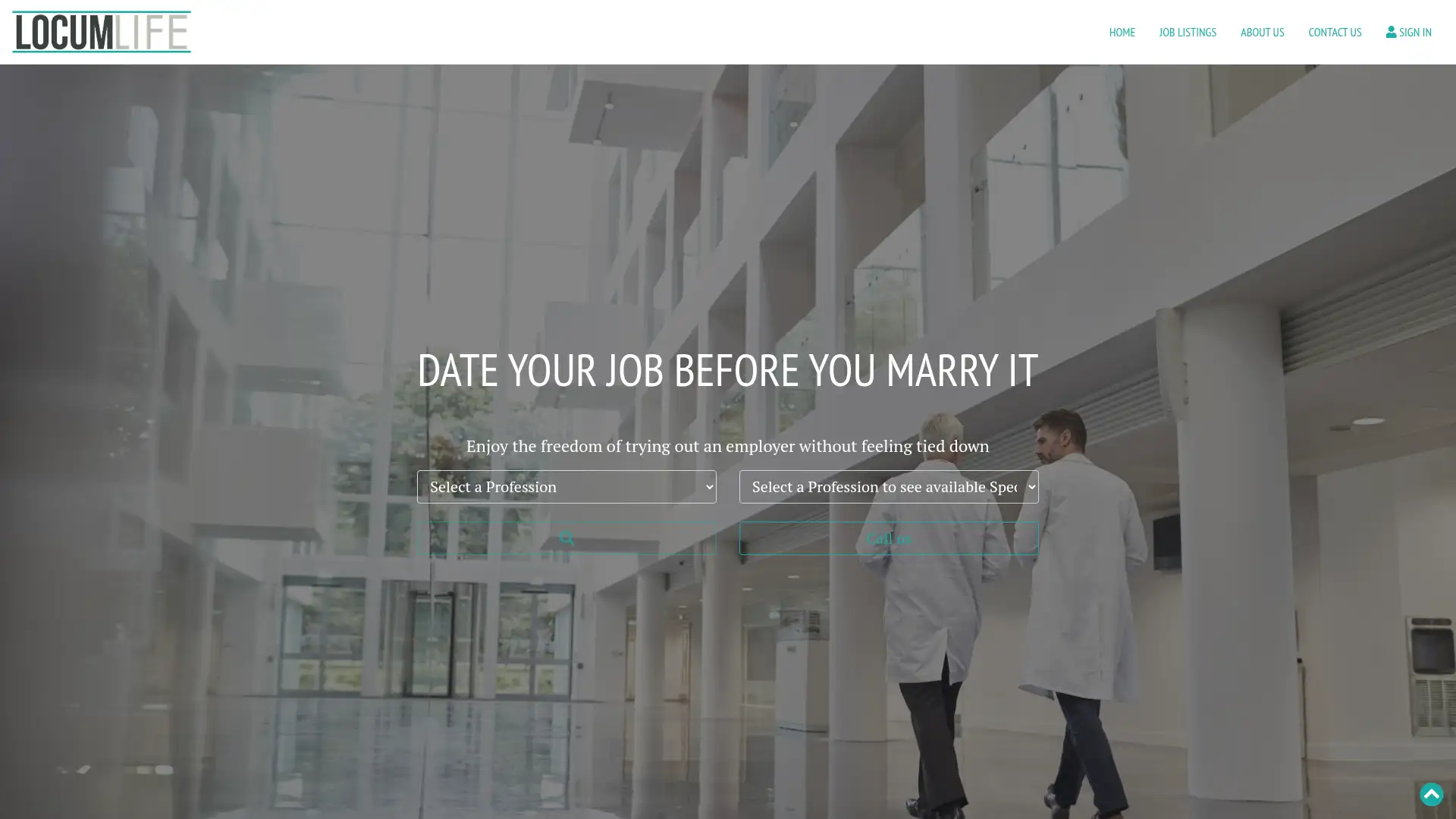 locumlife.org screenshot