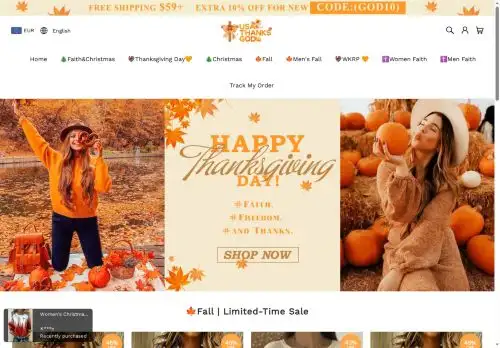 usathanksgod.com screenshot