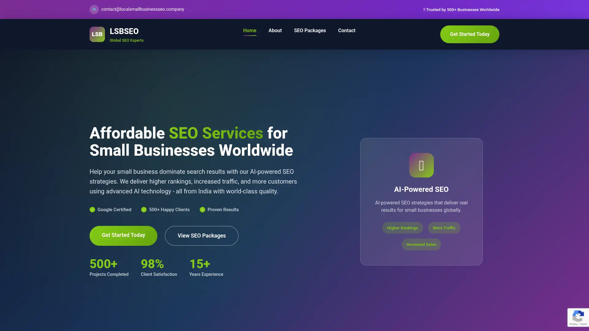 localsmallbusinessseo.company screenshot