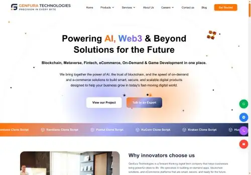 genfuratechnologies.com screenshot