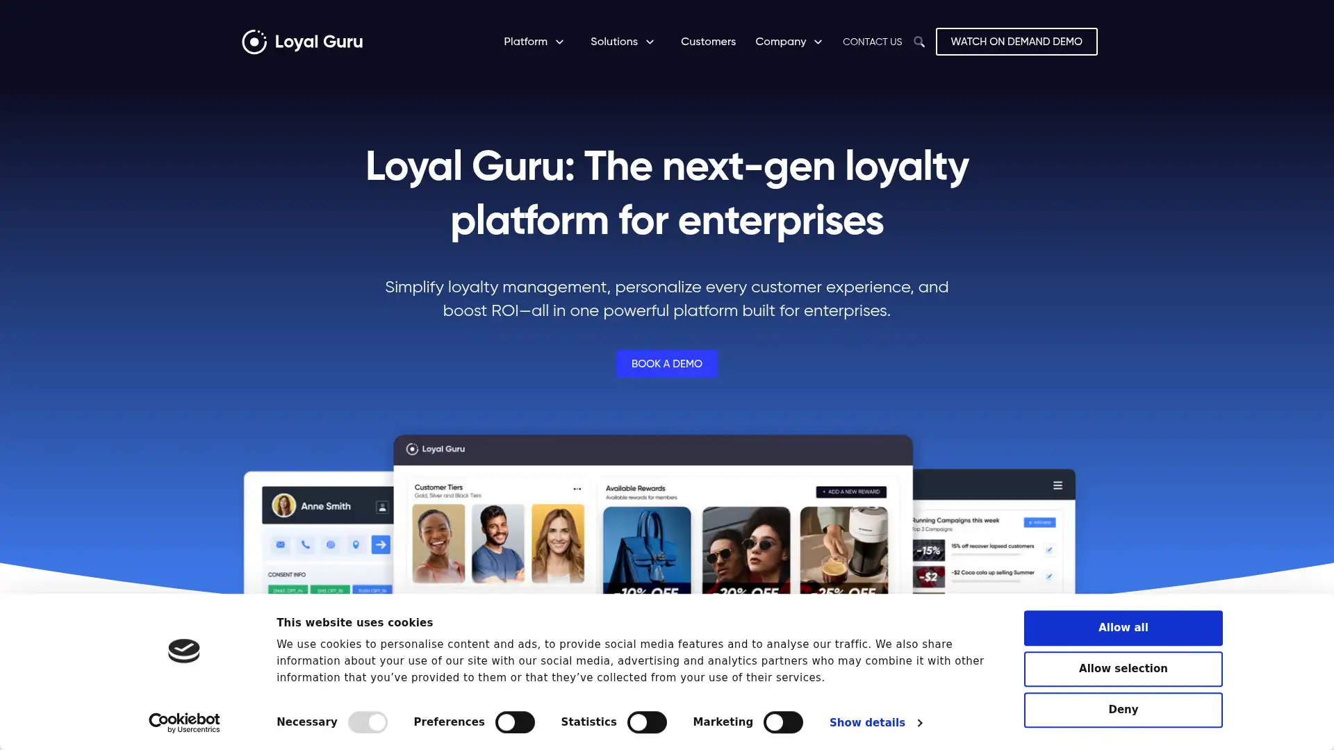 loyal.guru screenshot
