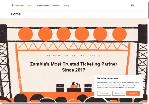 tessera.co.zm screenshot