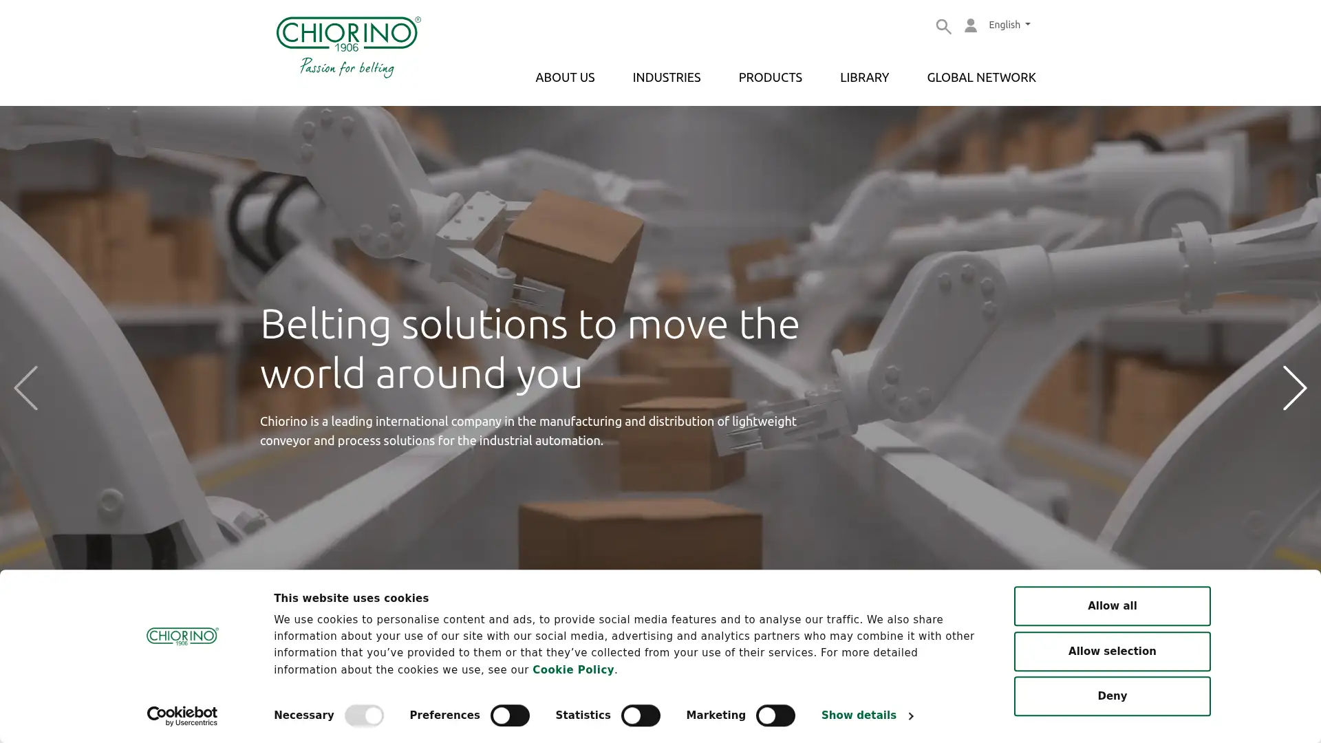 chiorino.com screenshot