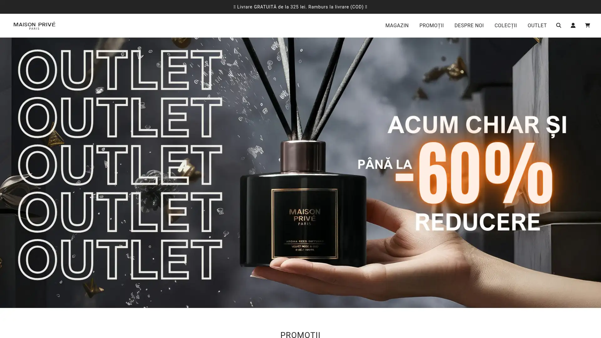 maisonpriveparis.ro screenshot