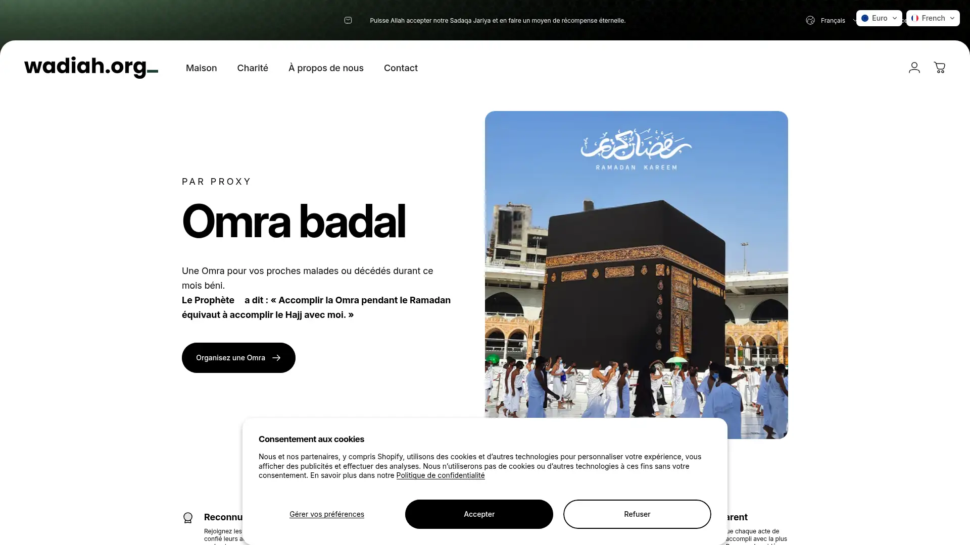 wadiah.org screenshot