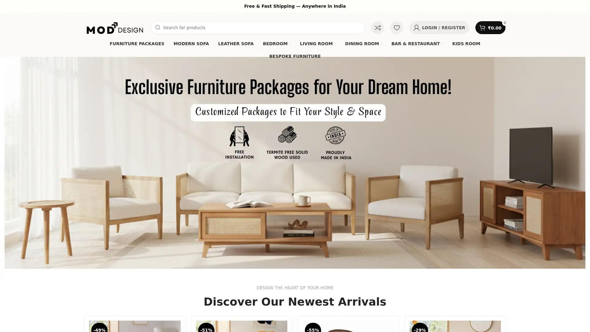 moddesign.in screenshot