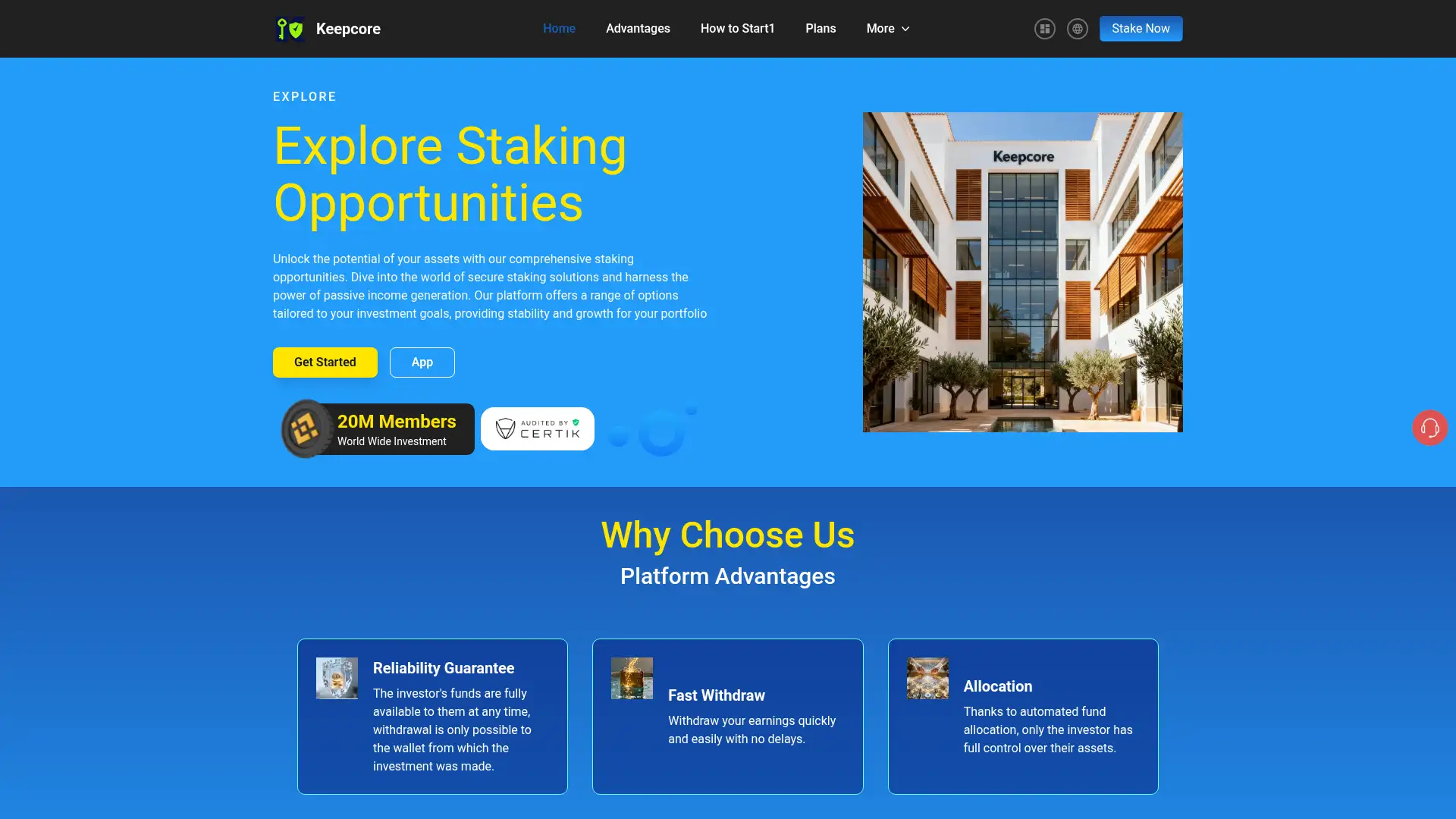 keepcore.org screenshot