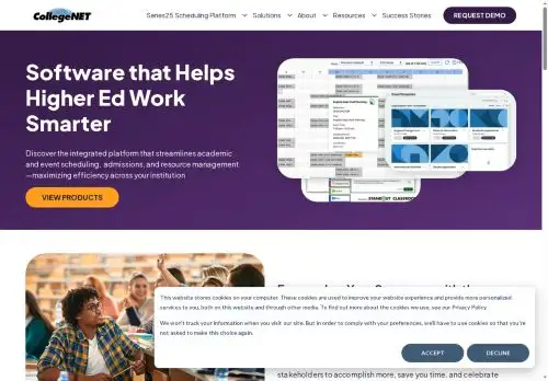 collegenet.com screenshot