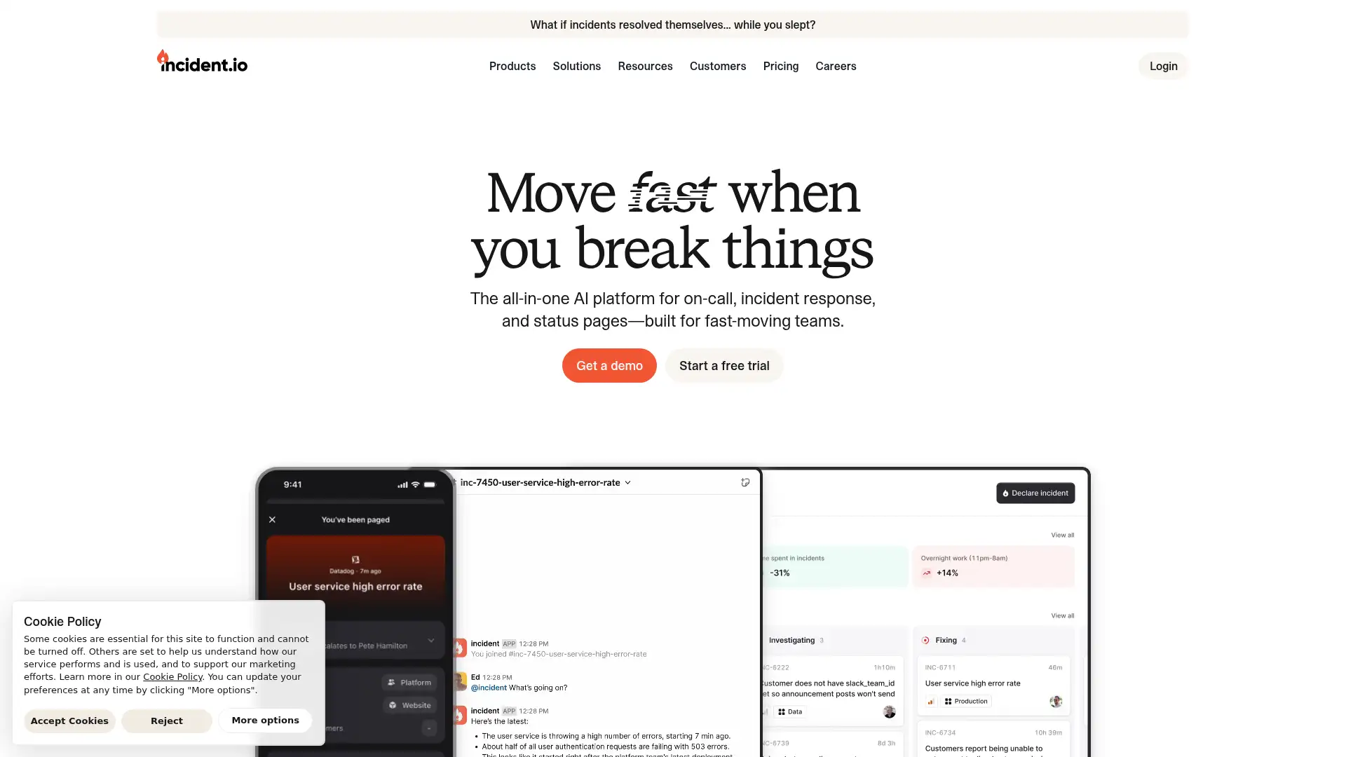 incident.io screenshot