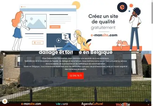 debosscher-renovation.be screenshot