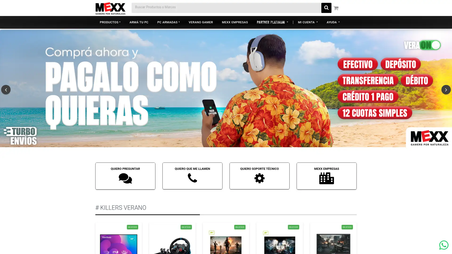 mexx.com.ar screenshot
