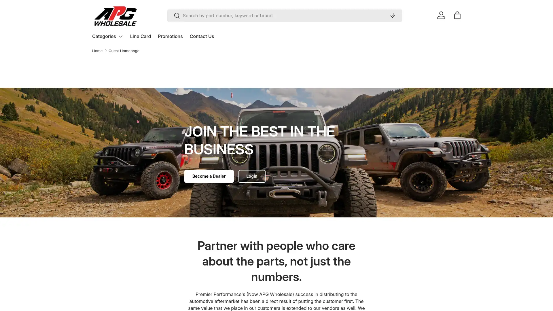 apgwholesale.com screenshot