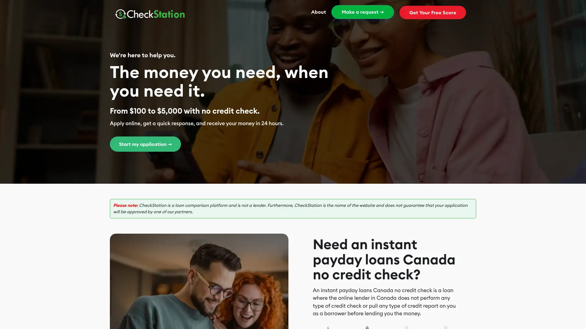 checkstation.ca screenshot