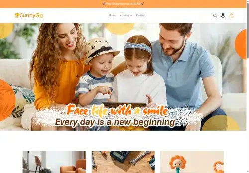 sunnygo.co.uk screenshot
