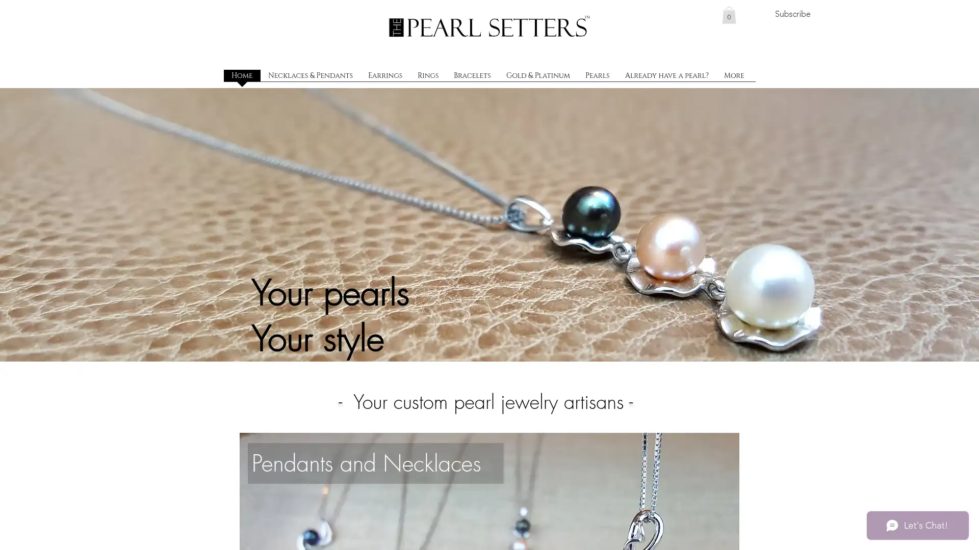 thepearlsetters.com screenshot