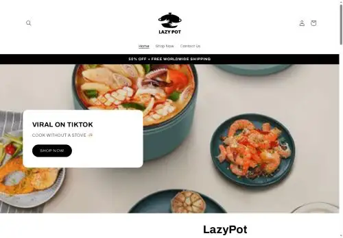 lazypot.net screenshot