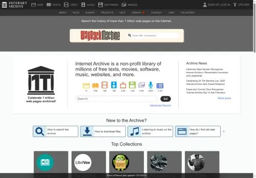 archive.org screenshot