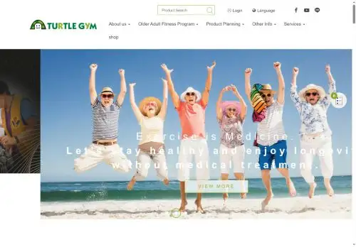 turtlegymworld.com screenshot